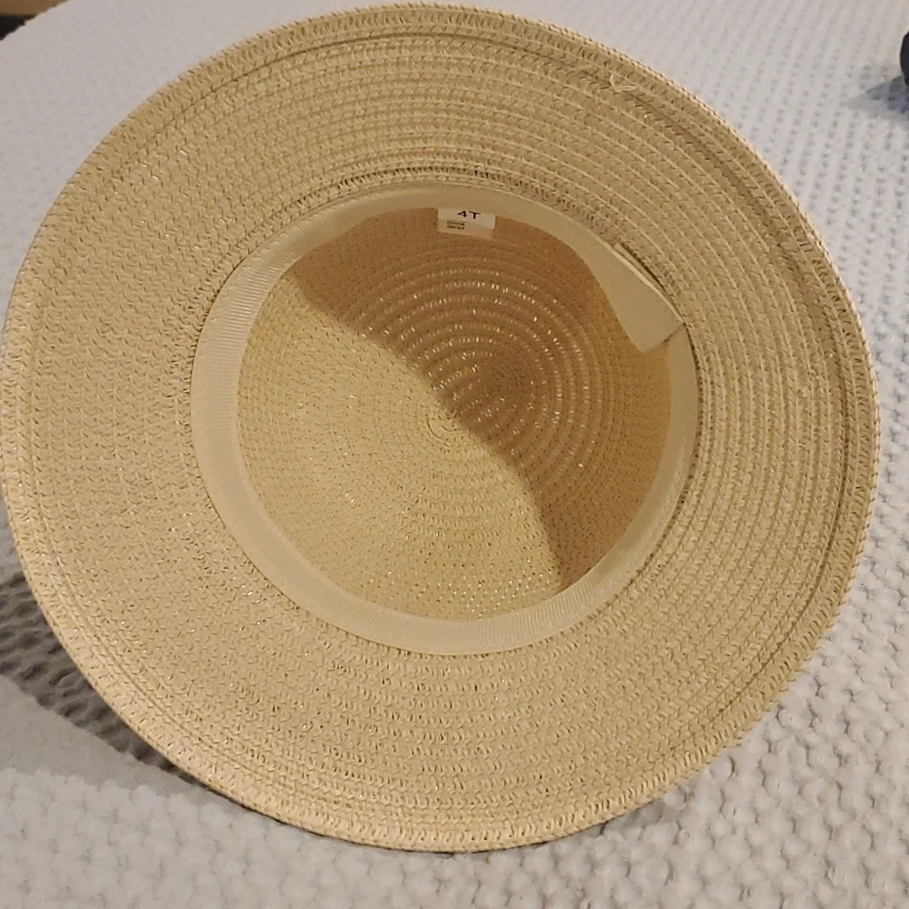 Pompom Straw Hat Sizec4T
